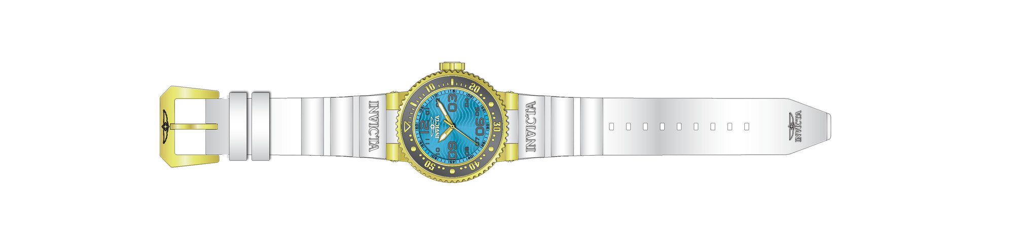 Parts for Invicta Pro Diver Ocean Voyage Lady 37343