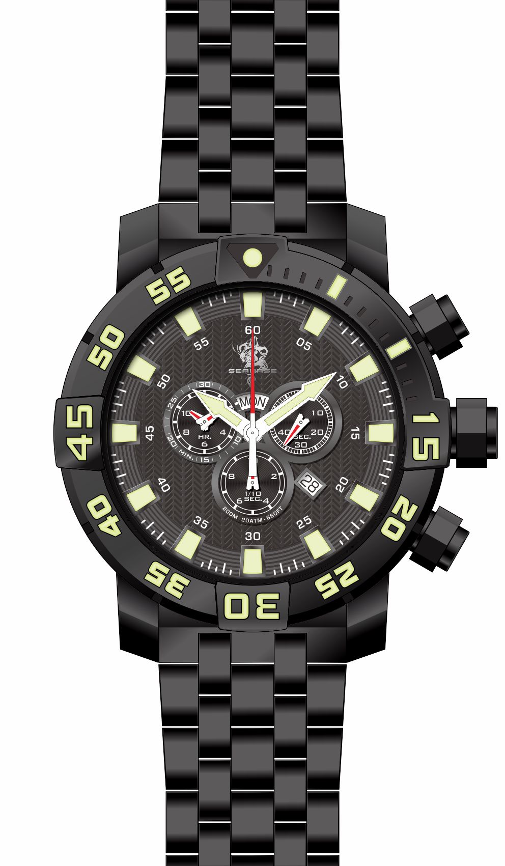 Parts for Invicta Sea Base Men 38230