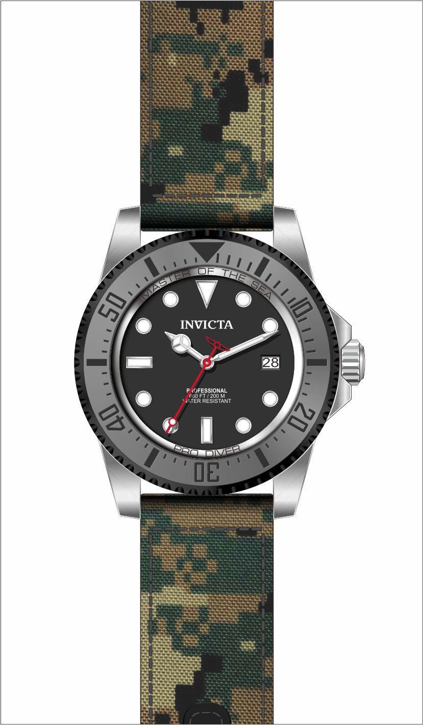 Band for Invicta Pro Diver Men 38237