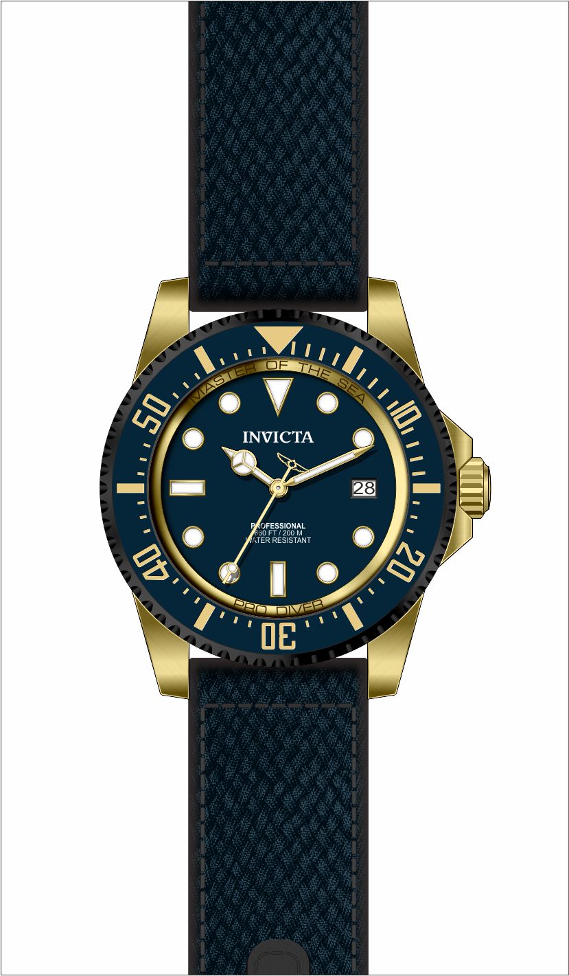 Band for Invicta Pro Diver Men 38239