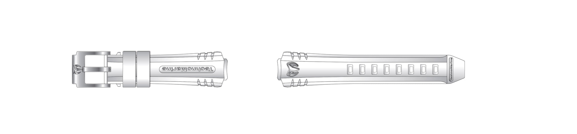 Band For Technomarine TM-122019