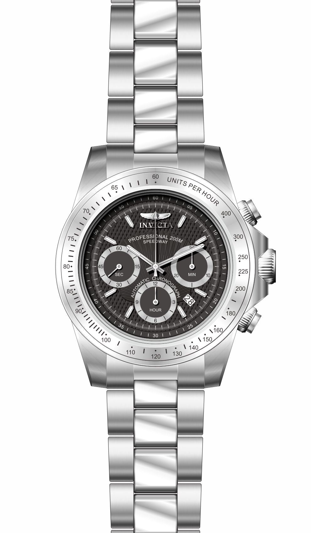 Band for Invicta Speedway Automatic Men 39070