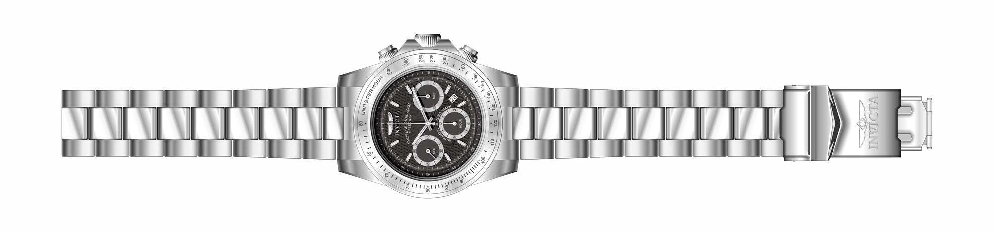 Band for Invicta Speedway Automatic Men 39070