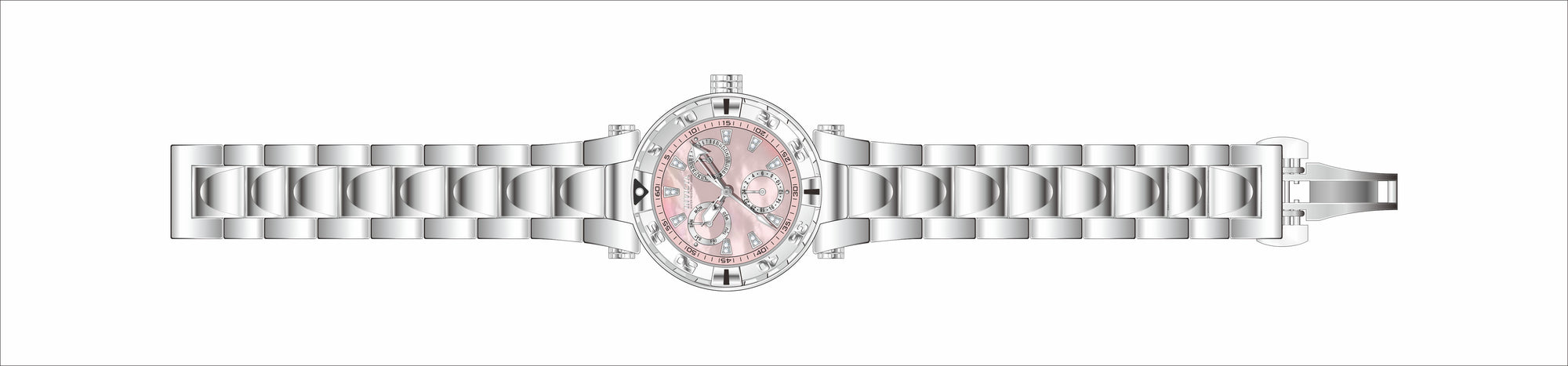 Band for Invicta Subaqua Lady 39226