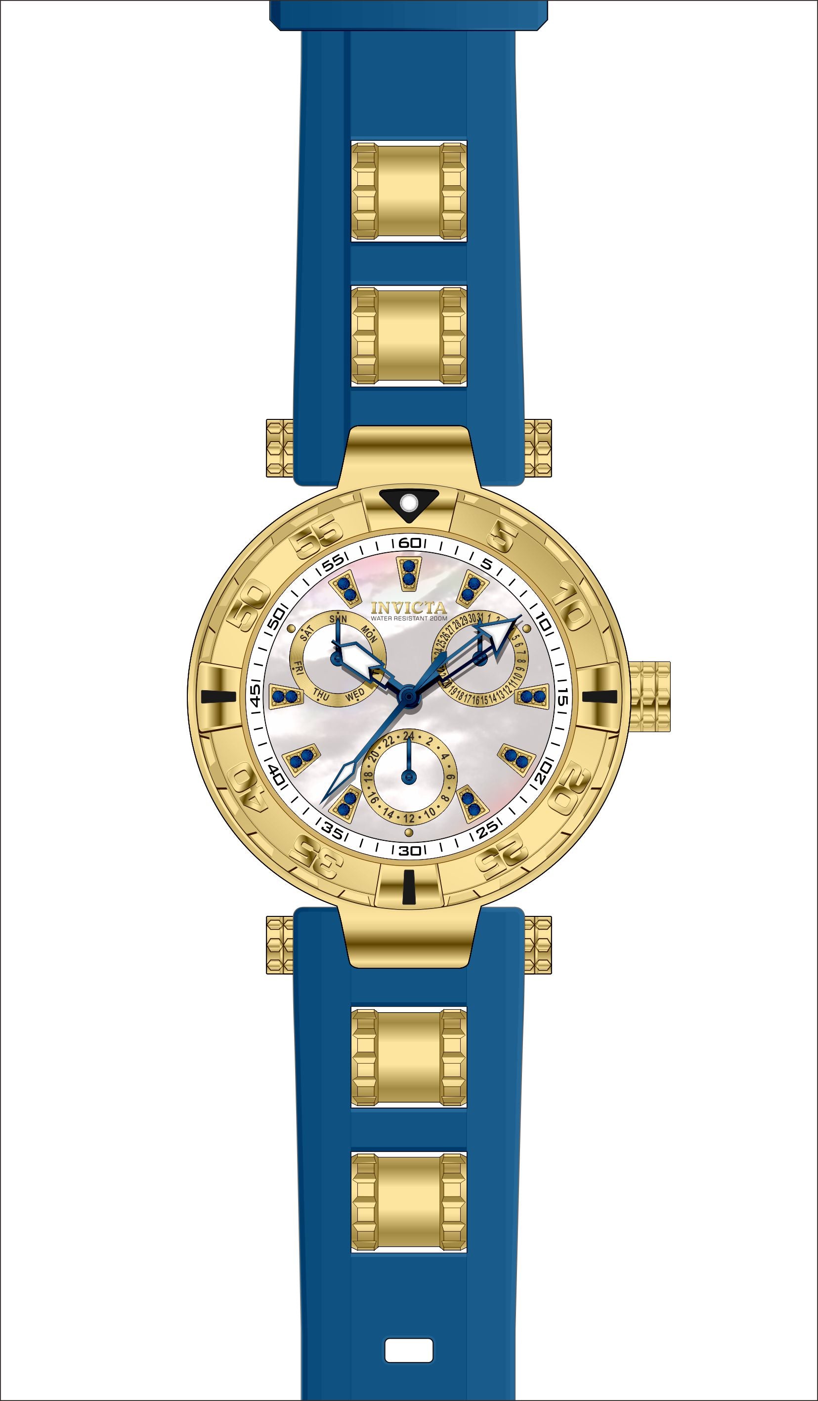 Parts for Invicta Subaqua Lady 39237
