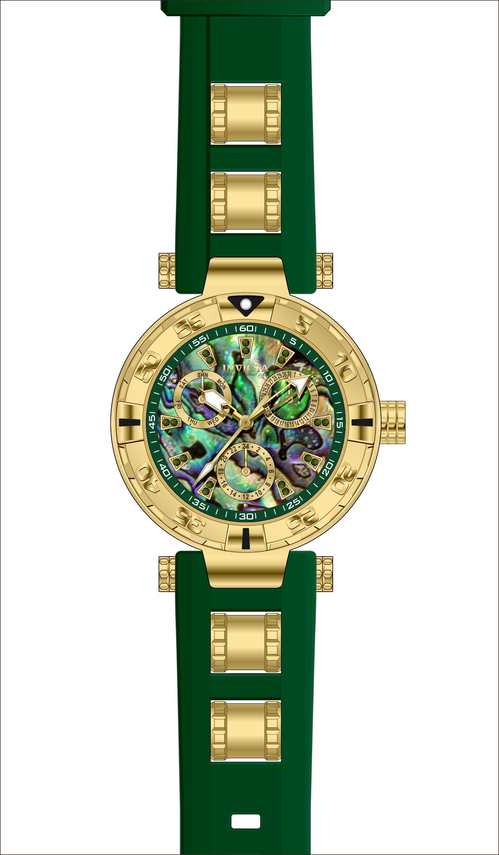 Parts for Invicta Subaqua Lady 39239