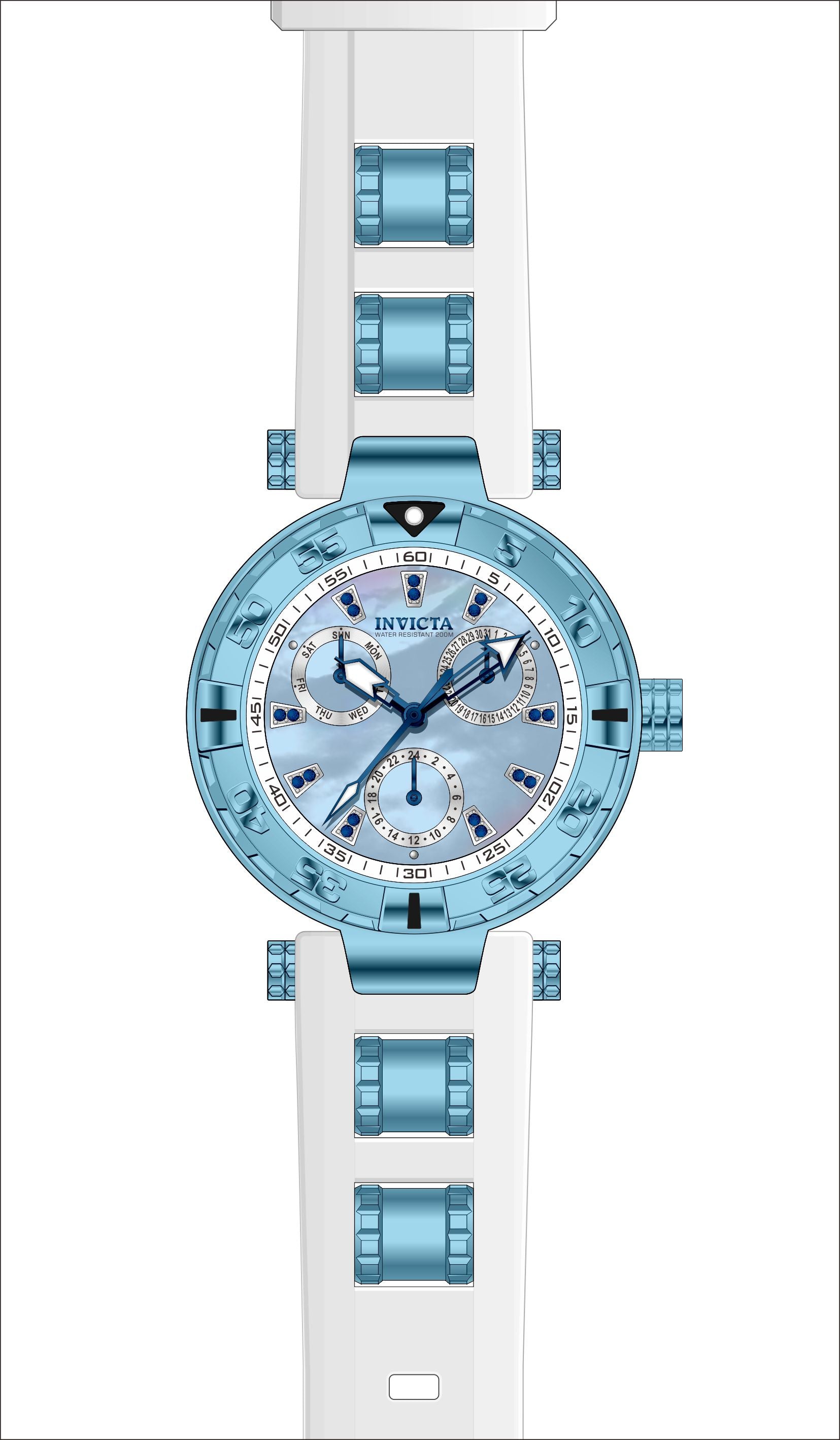 Parts for Invicta Subaqua Lady 39242