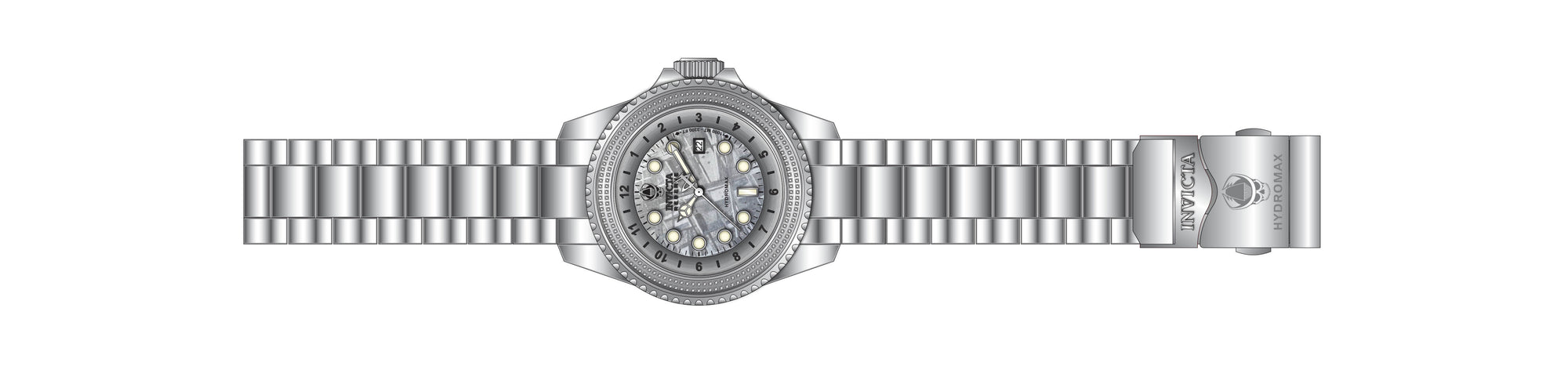 Band for Invicta Reserve Hydromax Men 38358