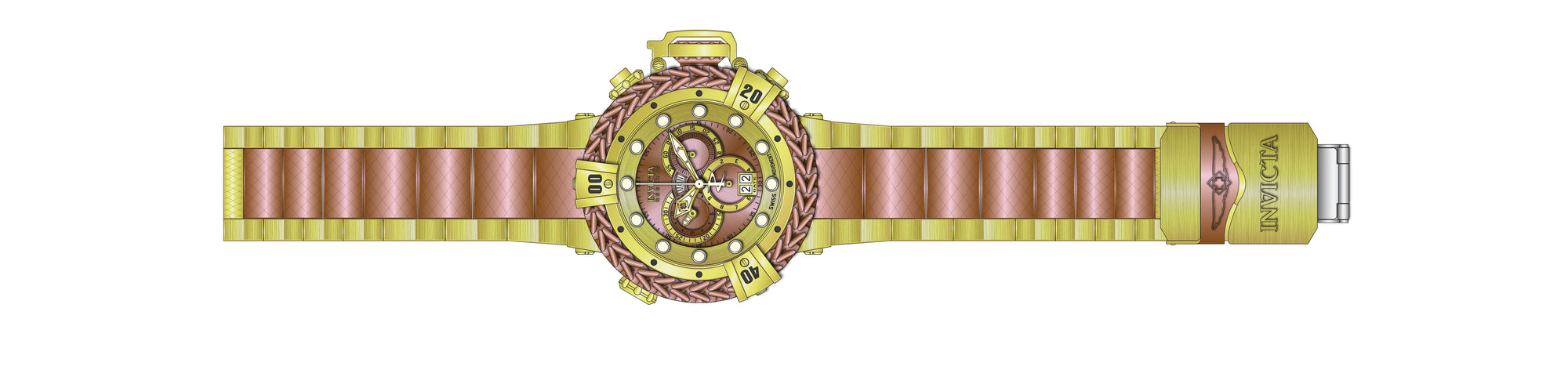 Parts for Invicta Reserve Herc Men 38990