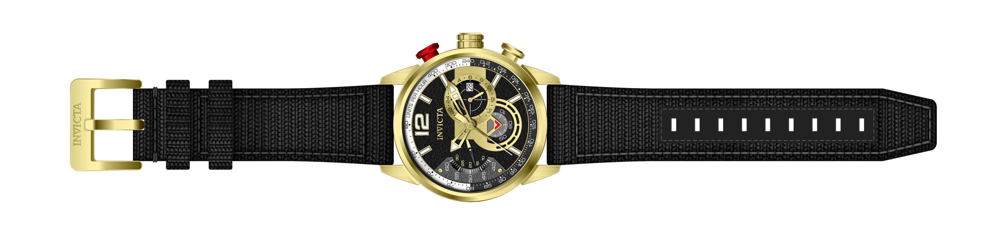 Band for Invicta Aviator Men 39656