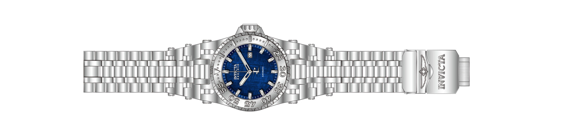 Band for Invicta Reserve Chaos Men 38707