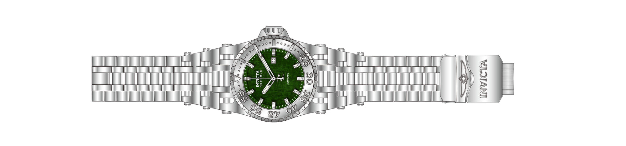 Band for Invicta Reserve Chaos Men 38709