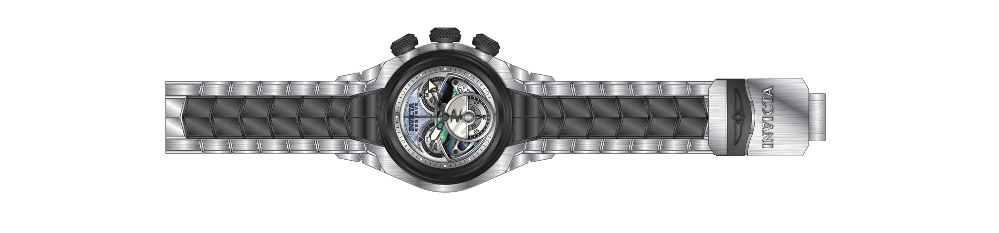 Band for Invicta Reserve S1 Men 38865