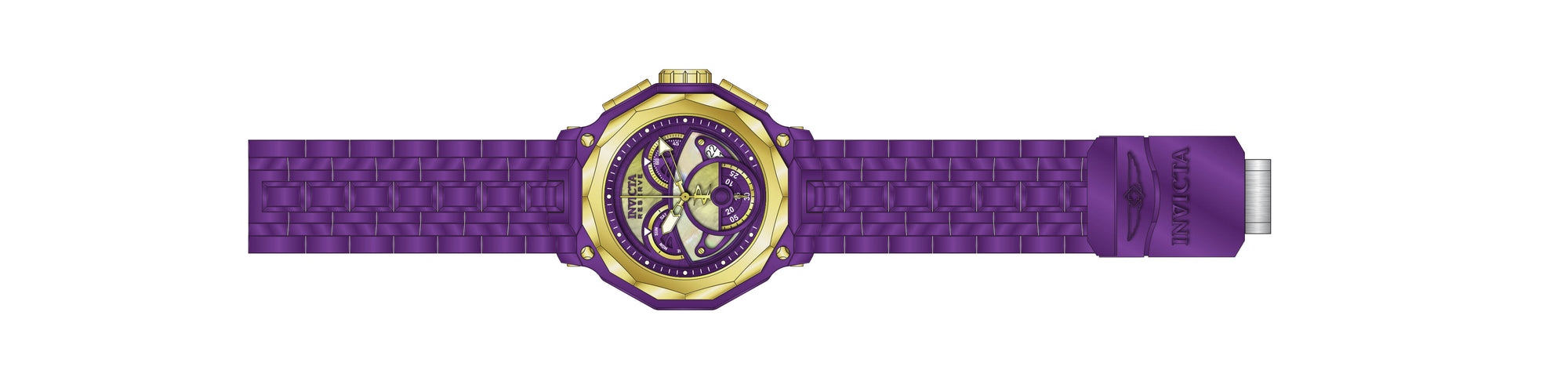 Parts for Invicta Reserve Men Purple Label 38356