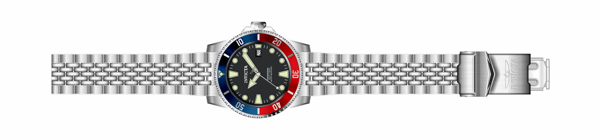Band for Invicta Pro Diver Men 39751