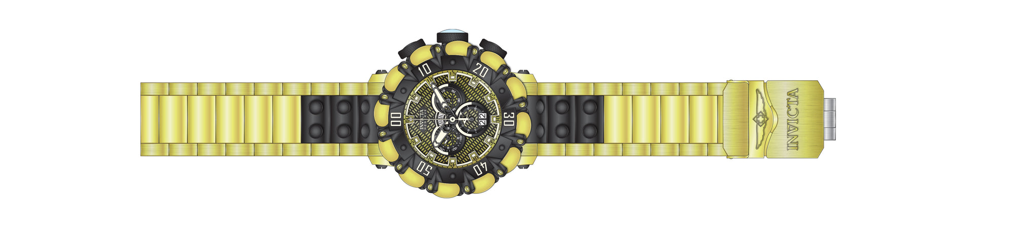 Band for Invicta Reserve Men 38504
