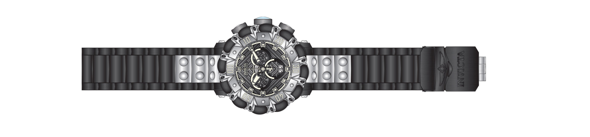 Band for Invicta Reserve Men 38506