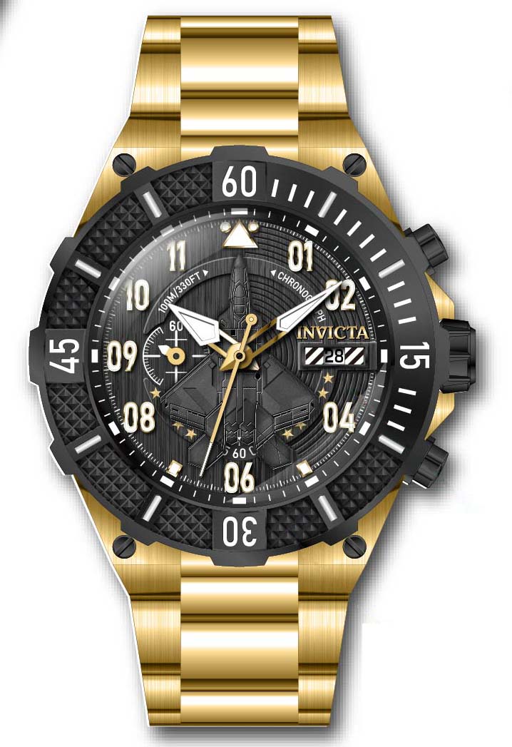 Band for Invicta Aviator Men 39907