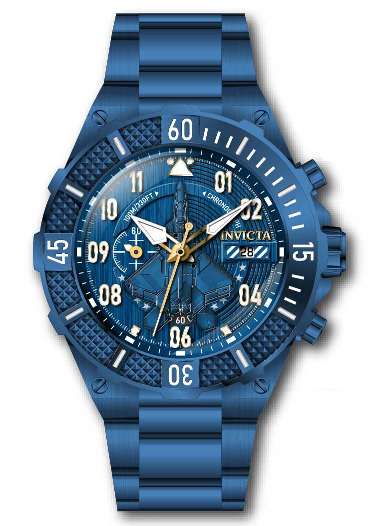 Band for Invicta Aviator Men 39908