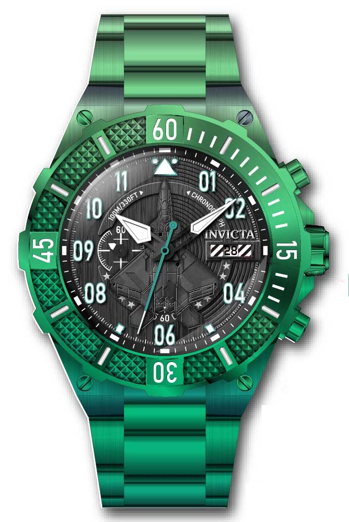 Band for Invicta Aviator Men 39909