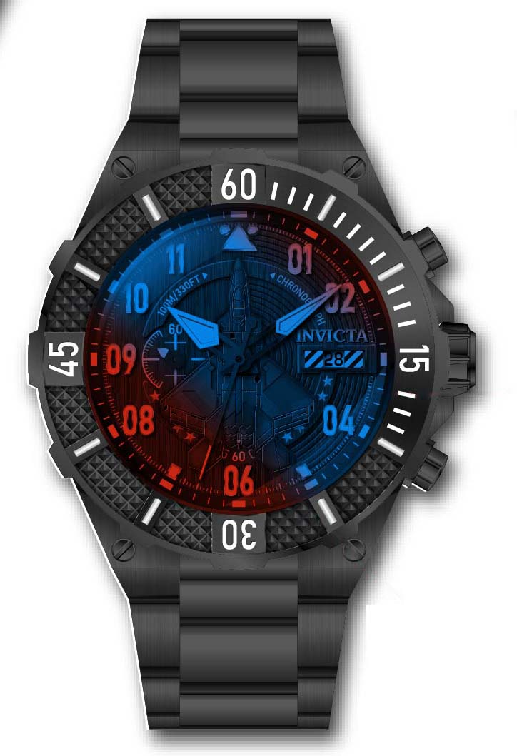 Band for Invicta Aviator Men 39910