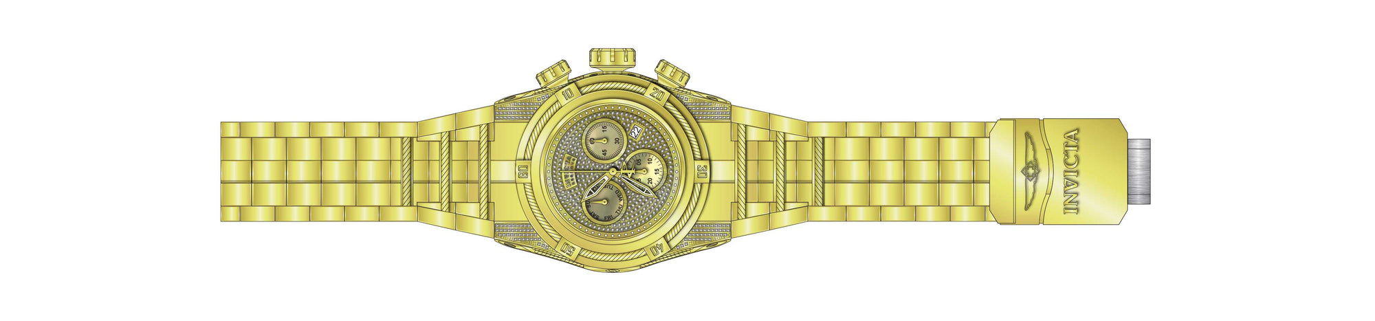 Parts for Invicta Reserve Bolt Zeus Men Purple Label 39382