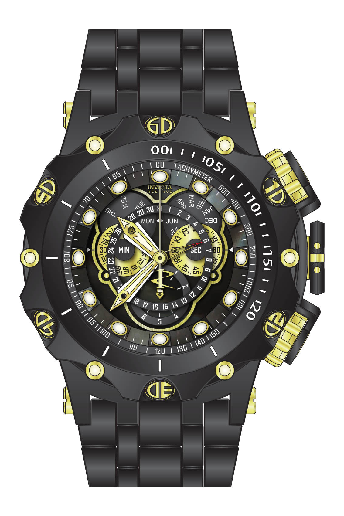 Parts for Invicta Reserve Venom Viper Men 39330