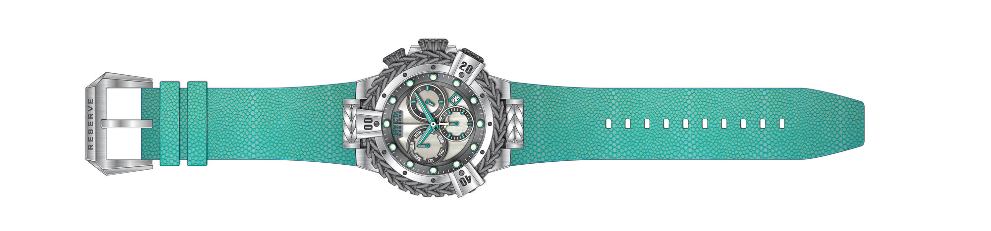 Band for Invicta Reserve Herc Men 38722