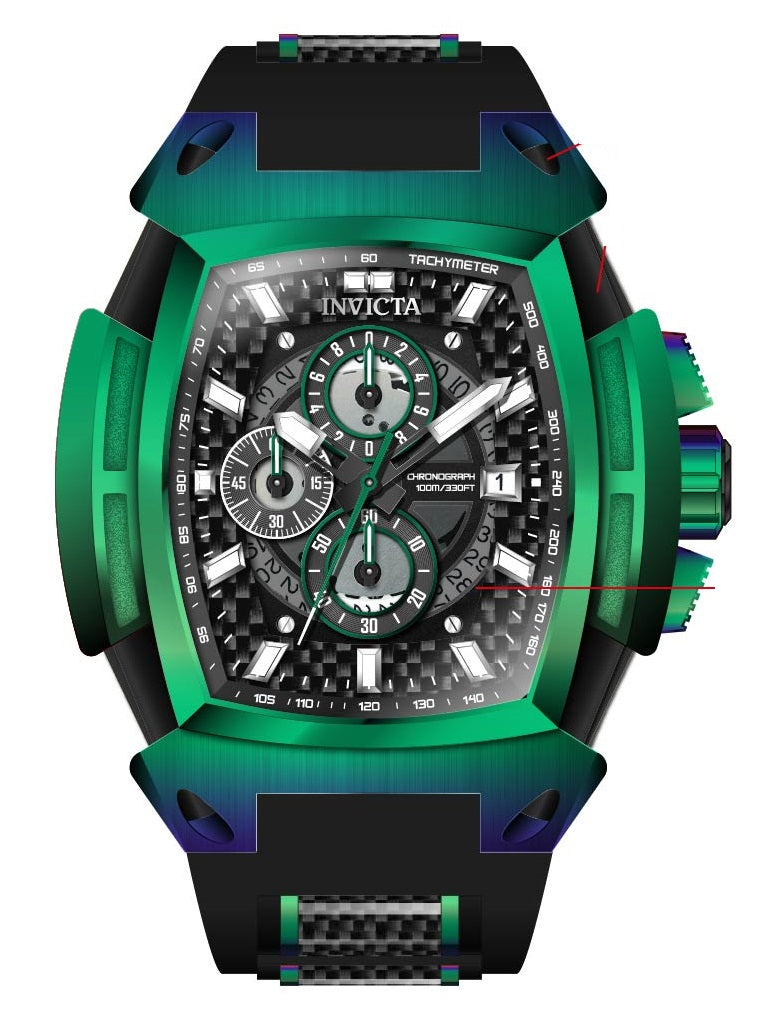 Parts for Invicta S1 Rally Diablo Men 39701