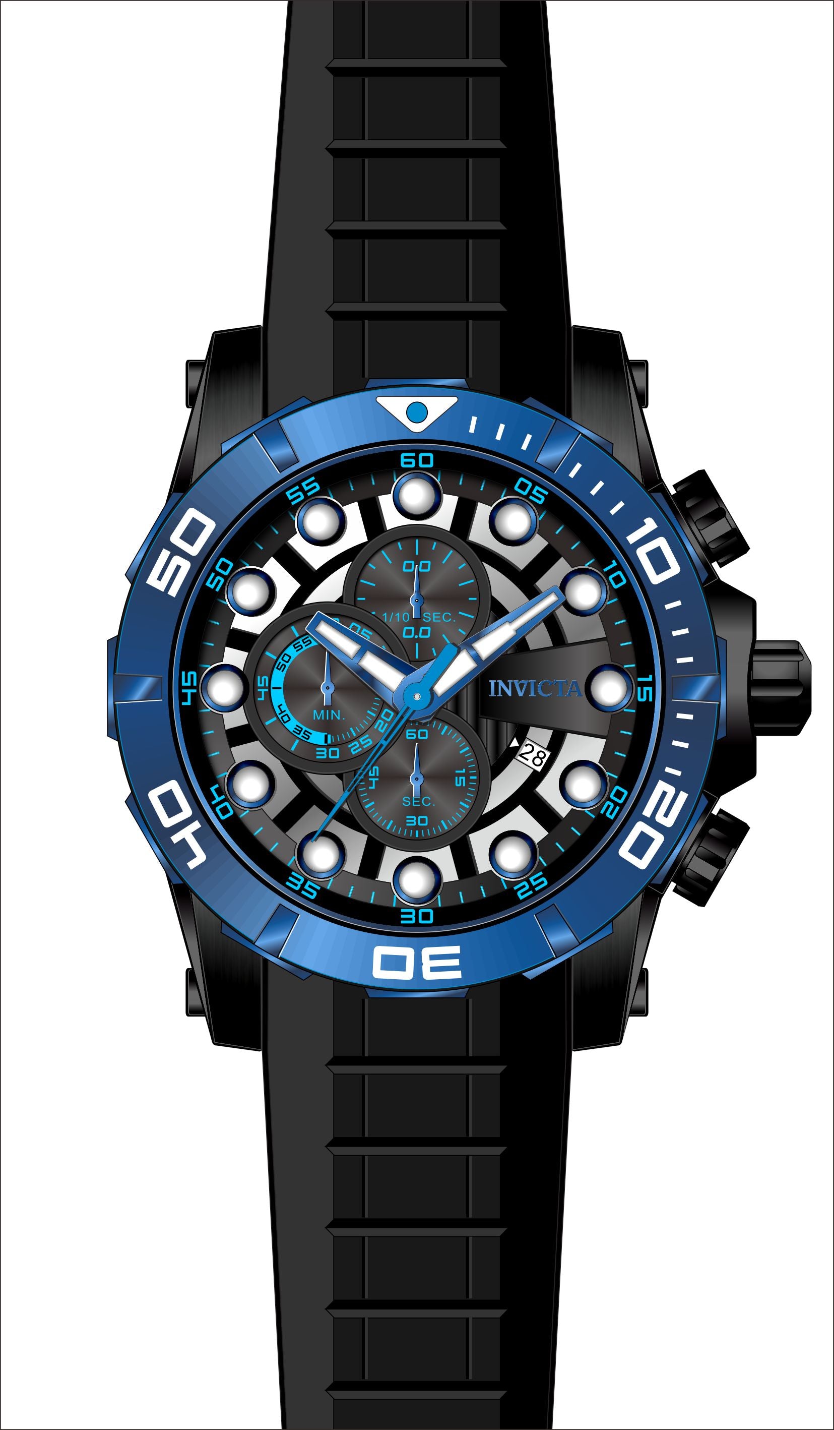Parts for Invicta Sea Hunter LATAM Exclusive Men 40141
