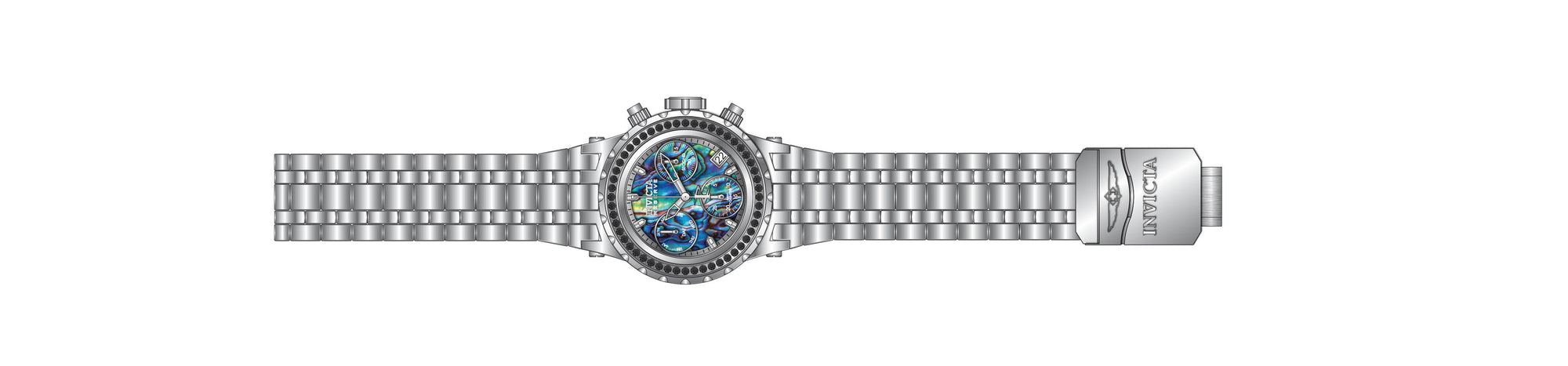 Band for Invicta Subaqua Lady 39484