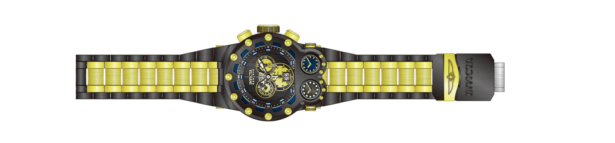 Band for Invicta Reserve Magnum Tria Men 37550