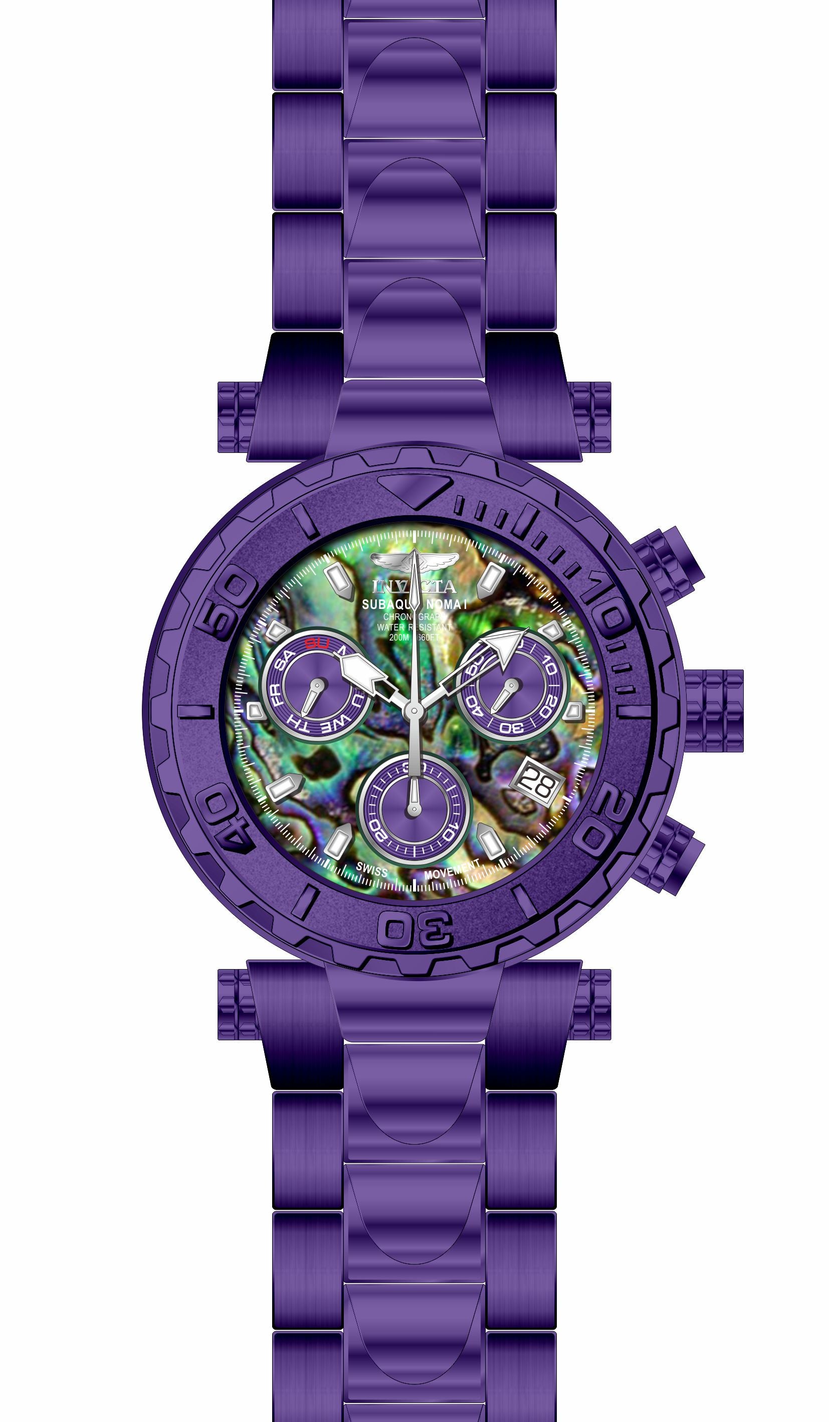 Band for Invicta Subaqua Men 40595
