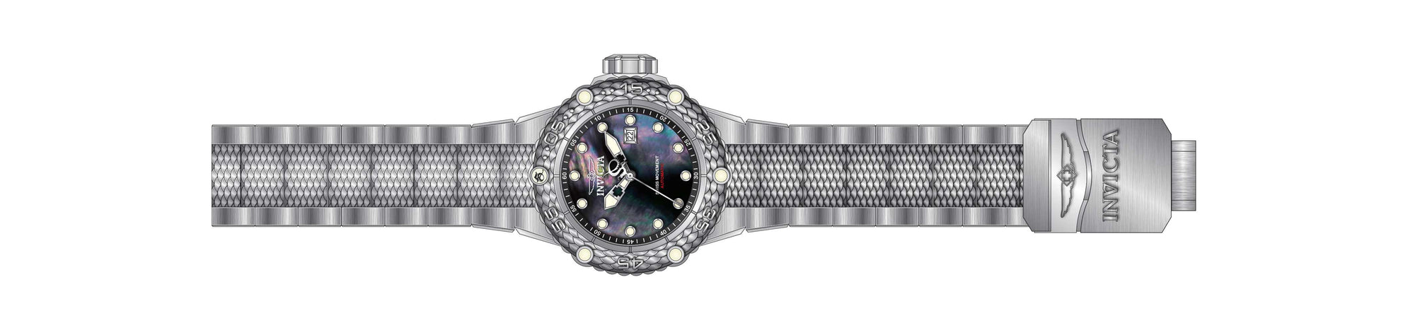 Parts for Invicta Subaqua Men 40065