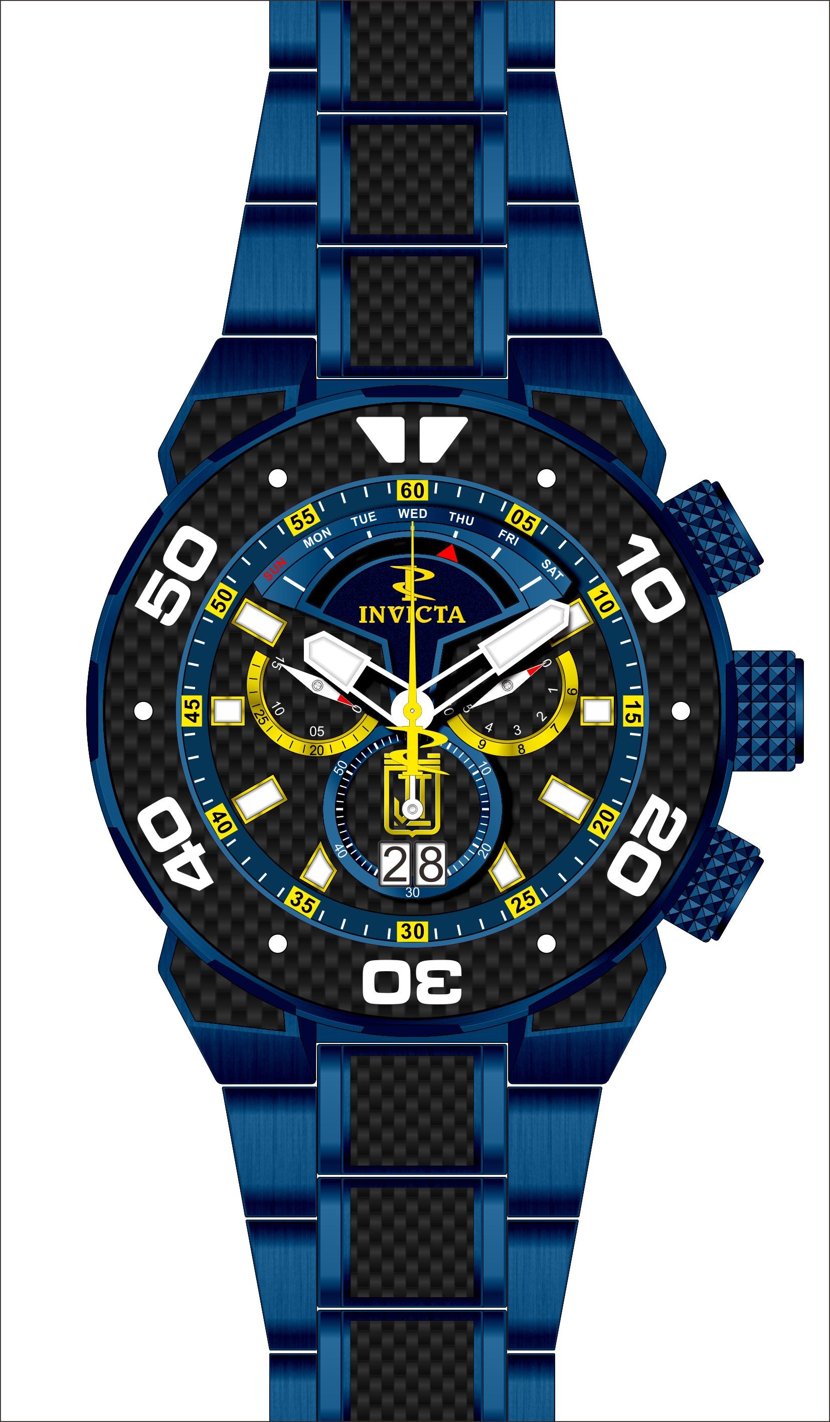 Parts for Invicta JT Men 41279
