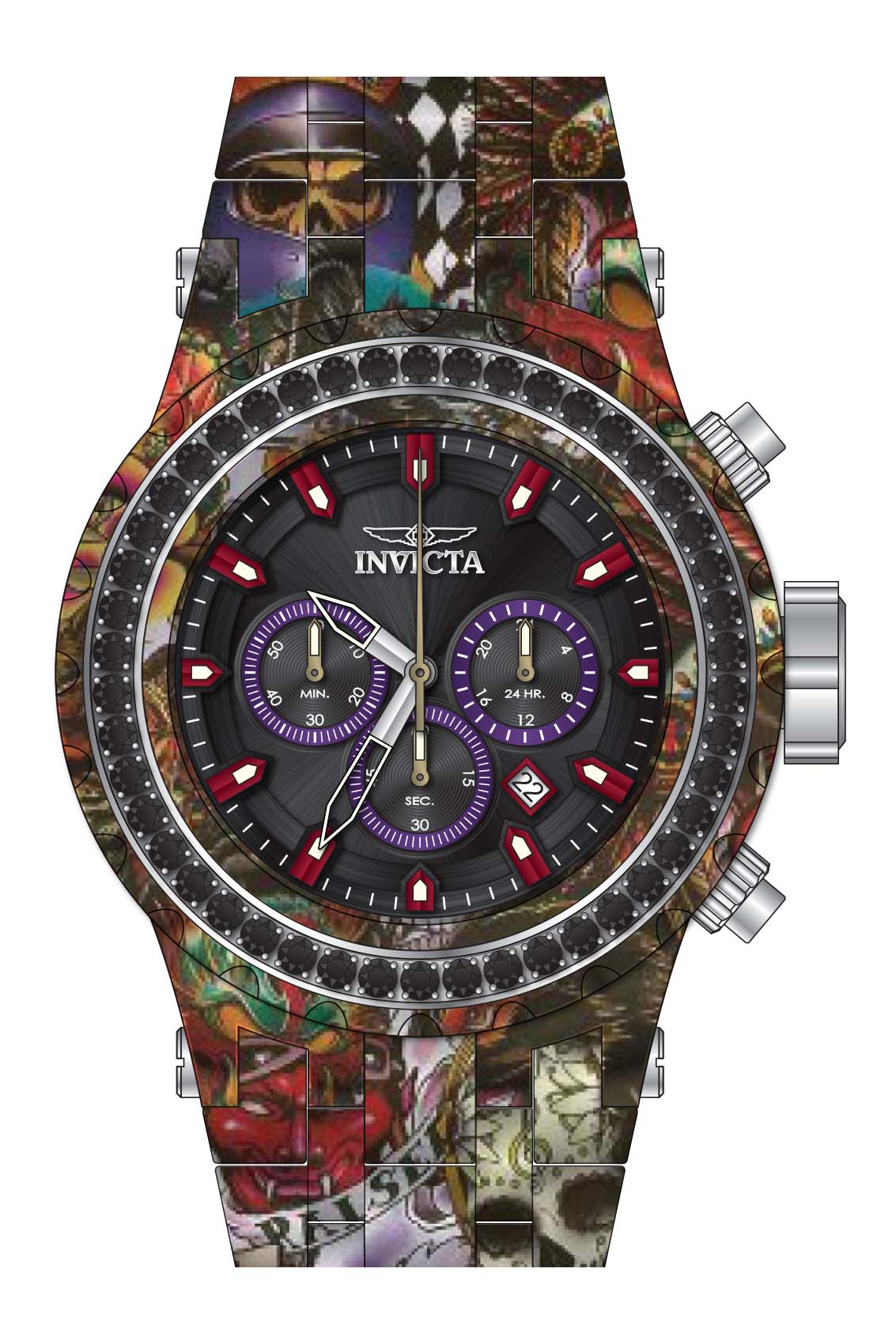 Band for Invicta Subaqua Men 40199