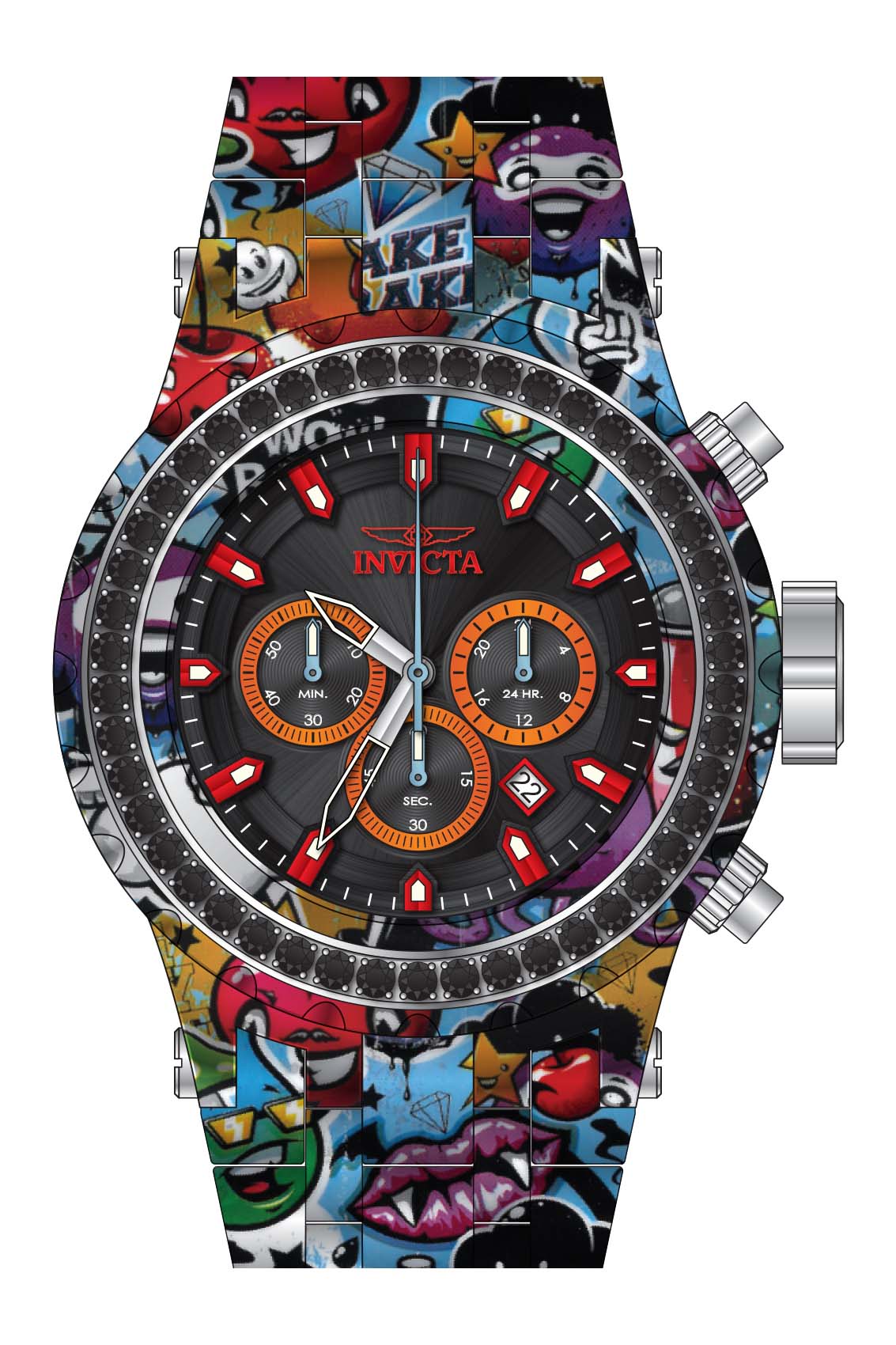 Band for Invicta Subaqua Men 40201