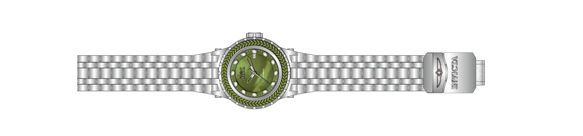 Band for Invicta Specialty men 40116