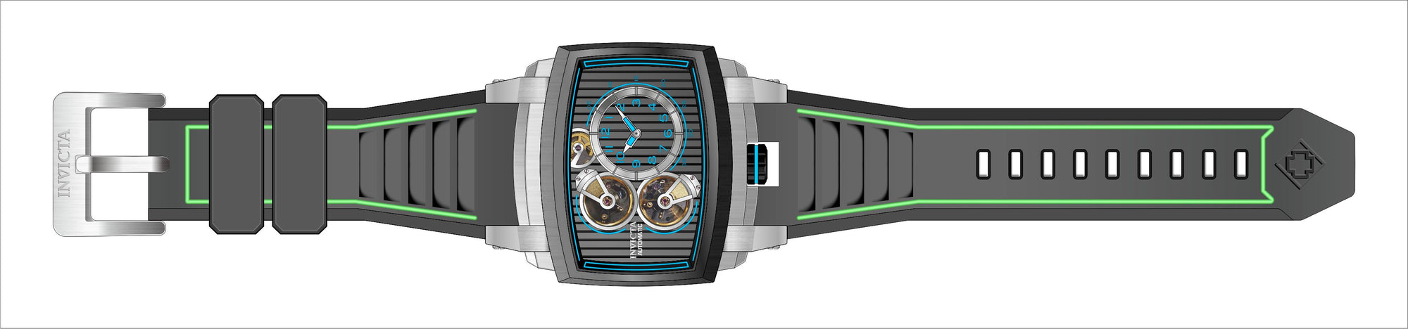 Parts for Invicta Akula Men 41694