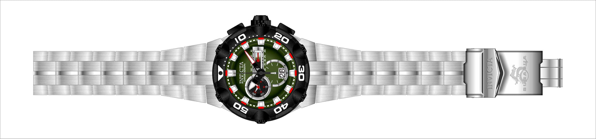 Band for Invicta Subaqua Men 41723