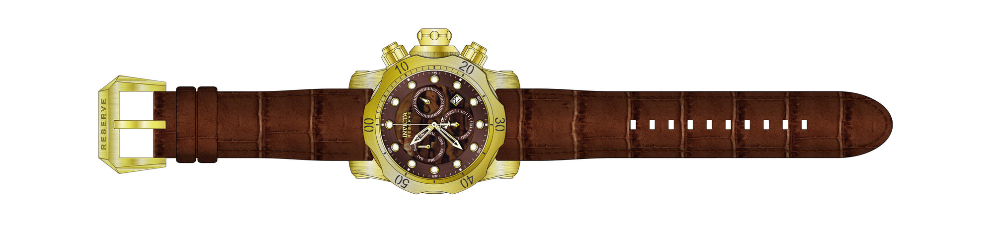 Parts for Invicta Reserve Venom Men Gold Label 40264