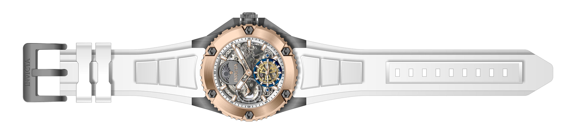 Band for Invicta Akula Men 42772