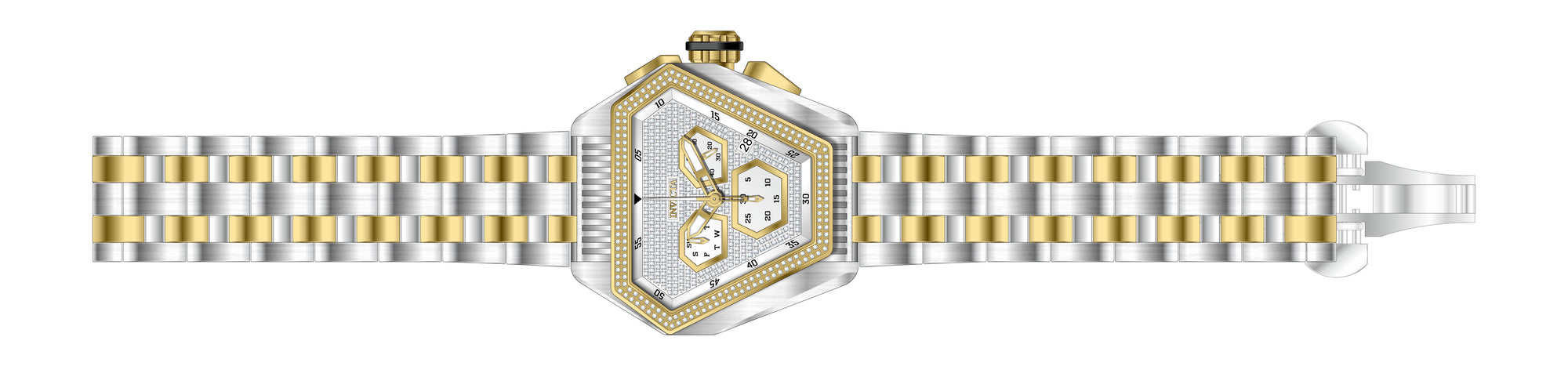 Band for Invicta Speedway Men 43078