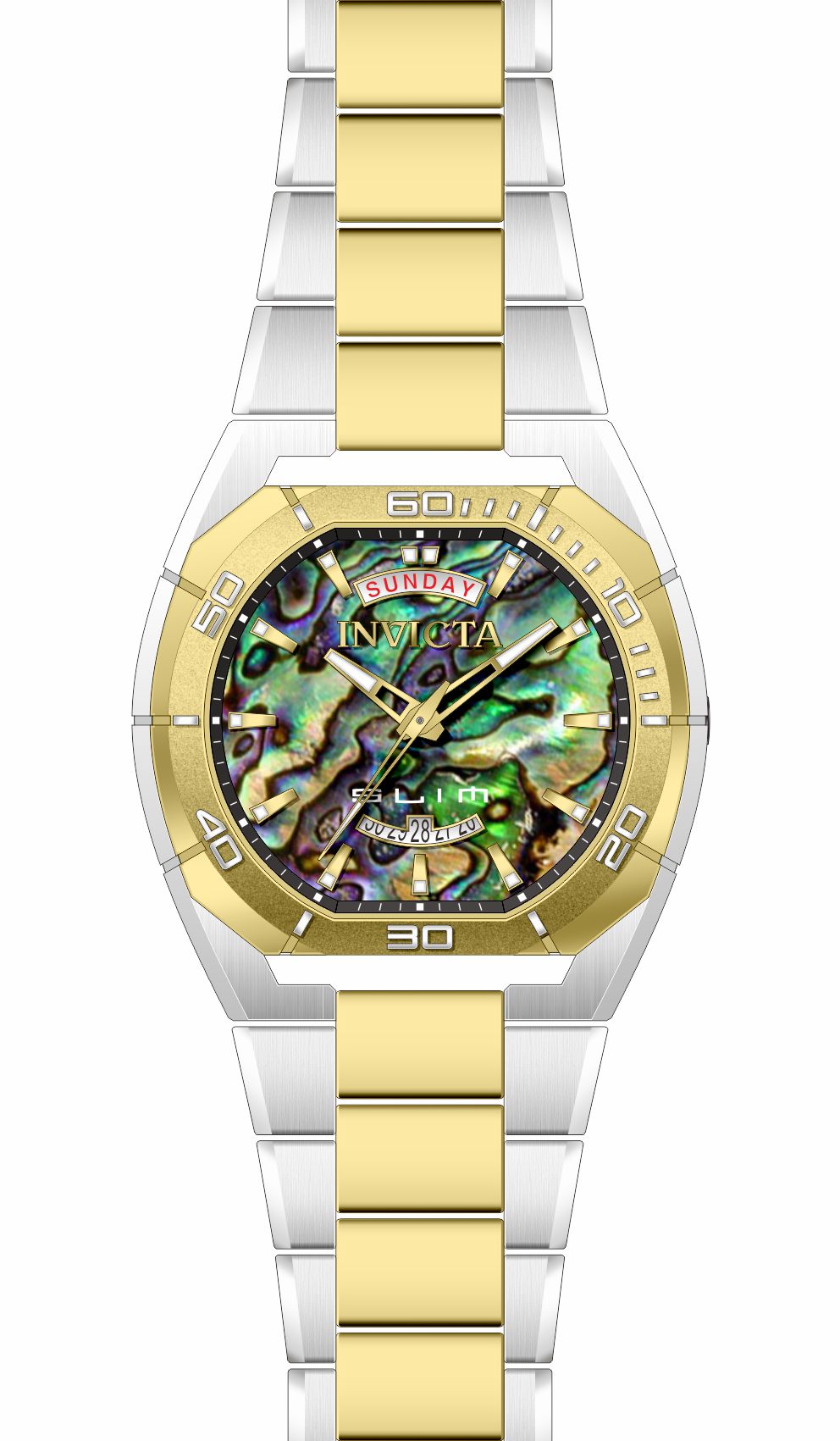 Parts for Invicta Slim Men 43081