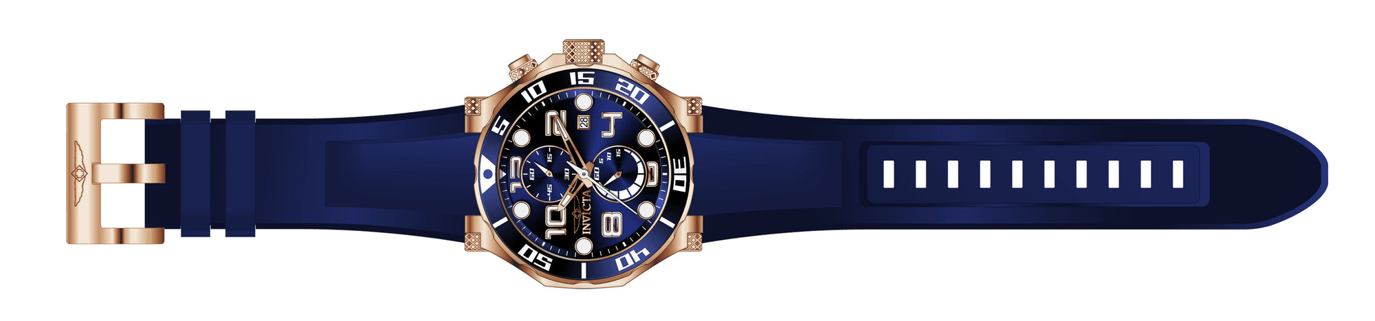 Band for Invicta Pro Diver LATAM Exclusive Men 40015