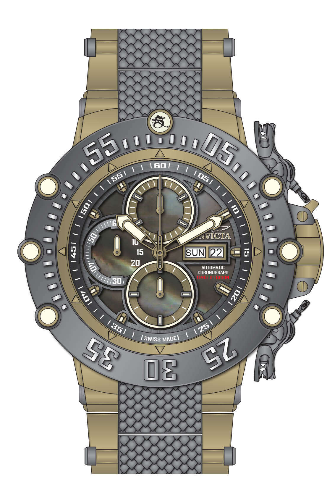 Parts for Invicta Subaqua Men None 43033