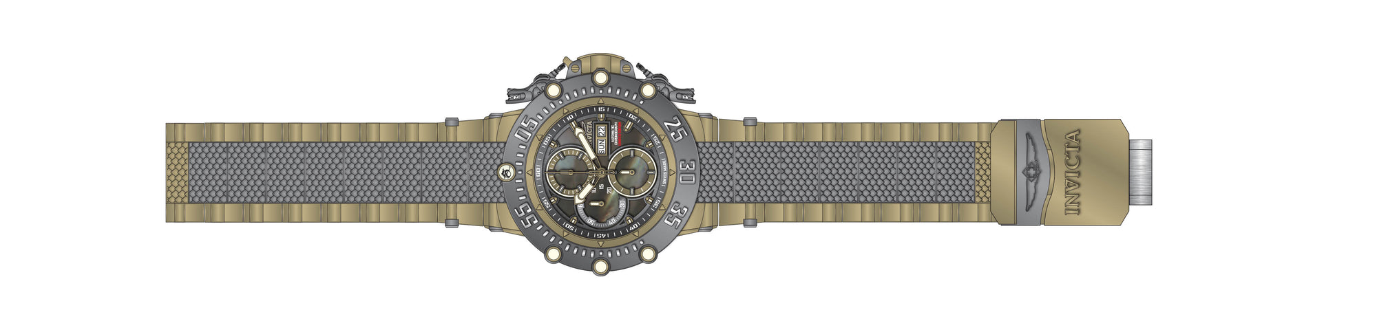 Parts for Invicta Subaqua Men None 43033