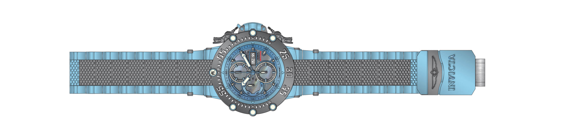 Parts for Invicta Subaqua Men None 43035