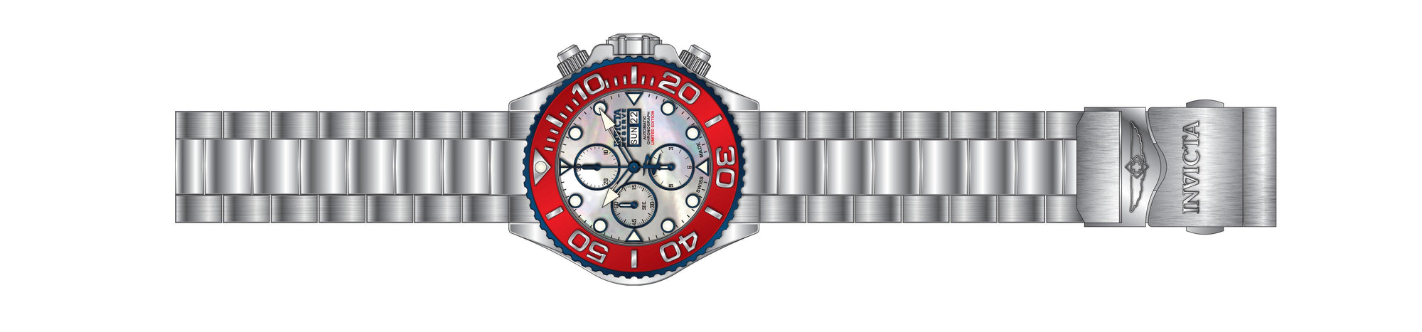 Band for Invicta Reserve Men 43101