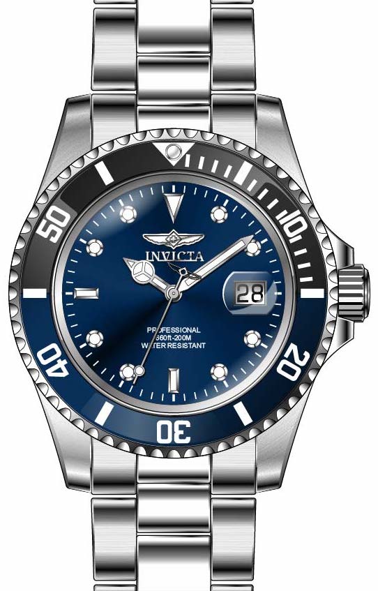 Parts for Invicta Pro Diver Men 43545